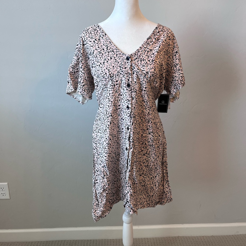 Volcom‎ Floral Button-Down Dress - Picture 3 of 7